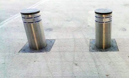 Automatic Rising Bollards | Vehicle Access Control | Zaun Fencing Ltd