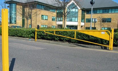 Road Closers | Manual Swing Gates | Vehicle Barriers | Zaun Fencing Ltd